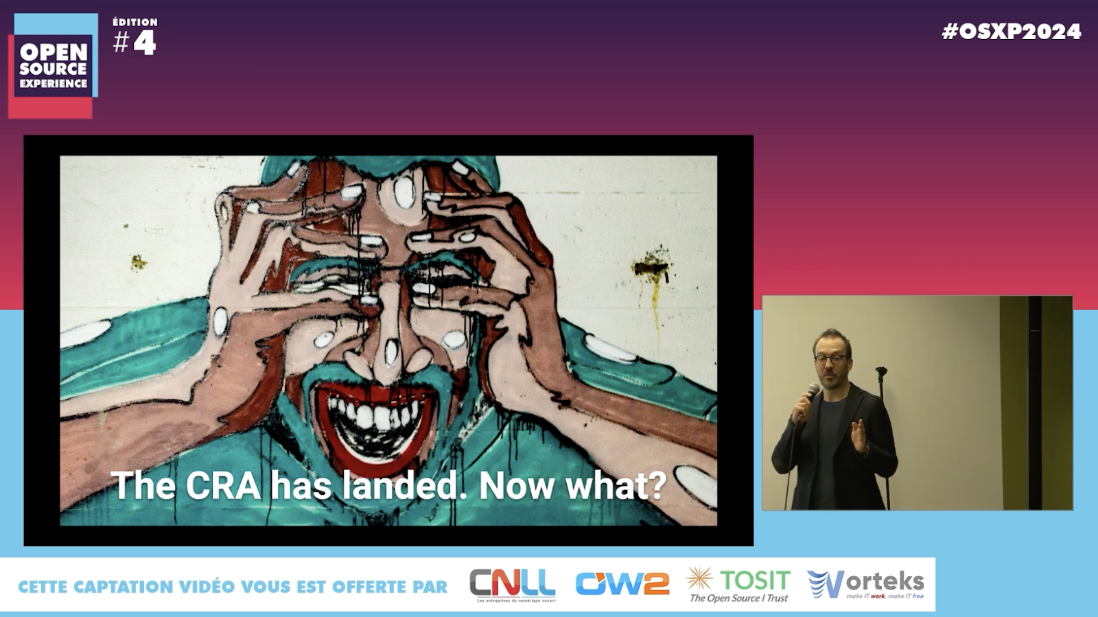Screenshot of the recording 'The CRA has landed. Now what?'